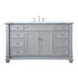 Elegant Decor Wesley 60