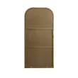 Elegant Decor Blaire Arch Modern Wood/Metal Full Length Mirror in Brass