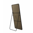 Elegant Decor Evermore Rectangle Modern MDF Wood/Iron Mirror in Black