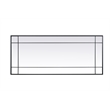 Elegant Decor Viola 30x70