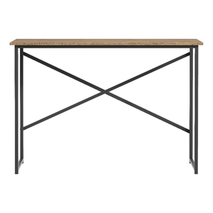 Elegant Decor 41&quot Console Table In Natural Driftwood