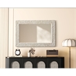 Elegant Decor Rectangle Cornhusk Mirror 24X36