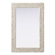 Elegant Decor Rectangle Cornhusk Mirror 24X36