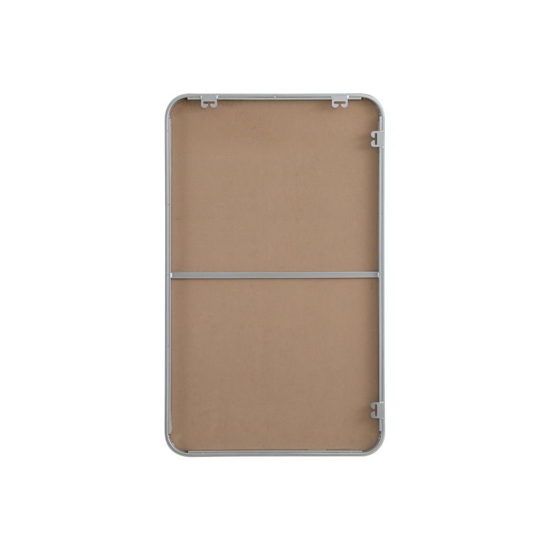 Elegant Decor Contour Metal Rectangle Mirror 22X36