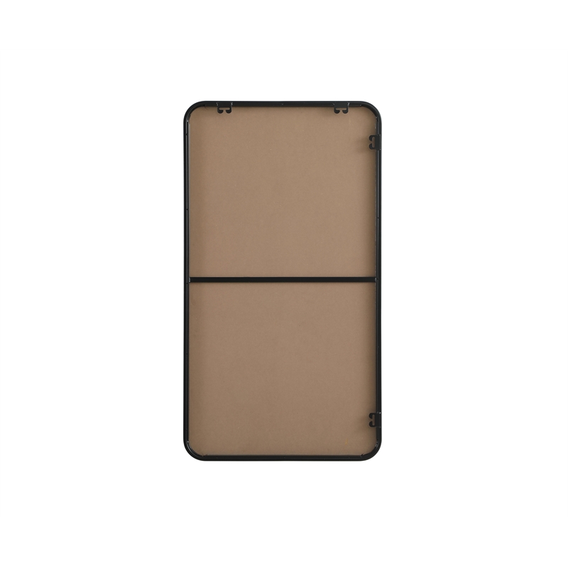 Elegant Decor Contour Metal Rectangle Mirror 22X40
