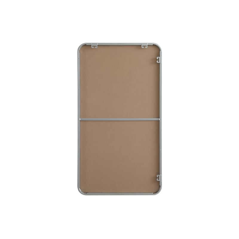 Elegant Decor Contour Metal Rectangle Mirror 22X40