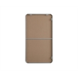 Elegant Decor Contour Metal Rectangle Mirror 22X40