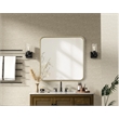 Elegant Decor Contour Metal Square Mirror 24X24