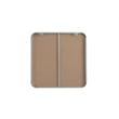 Elegant Decor Contour Metal Square Mirror 24X24