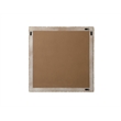 Elegant Decor Rectangle Cornhusk Mirror 36X36