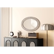 Elegant Decor Oval Cornhusk Mirror 24X36
