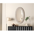 Elegant Decor Oval Cornhusk Mirror 24X42