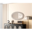 Elegant Decor Oval Cornhusk Mirror 24X42