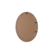 Elegant Decor Oval Cornhusk Mirror 27X36