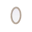 Elegant Decor Oval Cornhusk Mirror 27X36