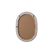 Elegant Decor Oval Cornhusk Mirror 30X42