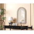 Elegant Decor Arch Cornhusk Mirror 27X42