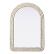 Elegant Decor Arch Cornhusk Mirror 30X42