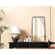 Elegant Decor Contour Metal Rectangle Mirror 18X36