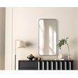 Elegant Decor Contour Metal Rectangle Mirror 18X36