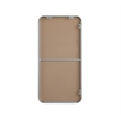 Elegant Decor Contour Metal Rectangle Mirror 18X36