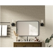 Elegant Decor Contour Metal Rectangle Mirror 20X30