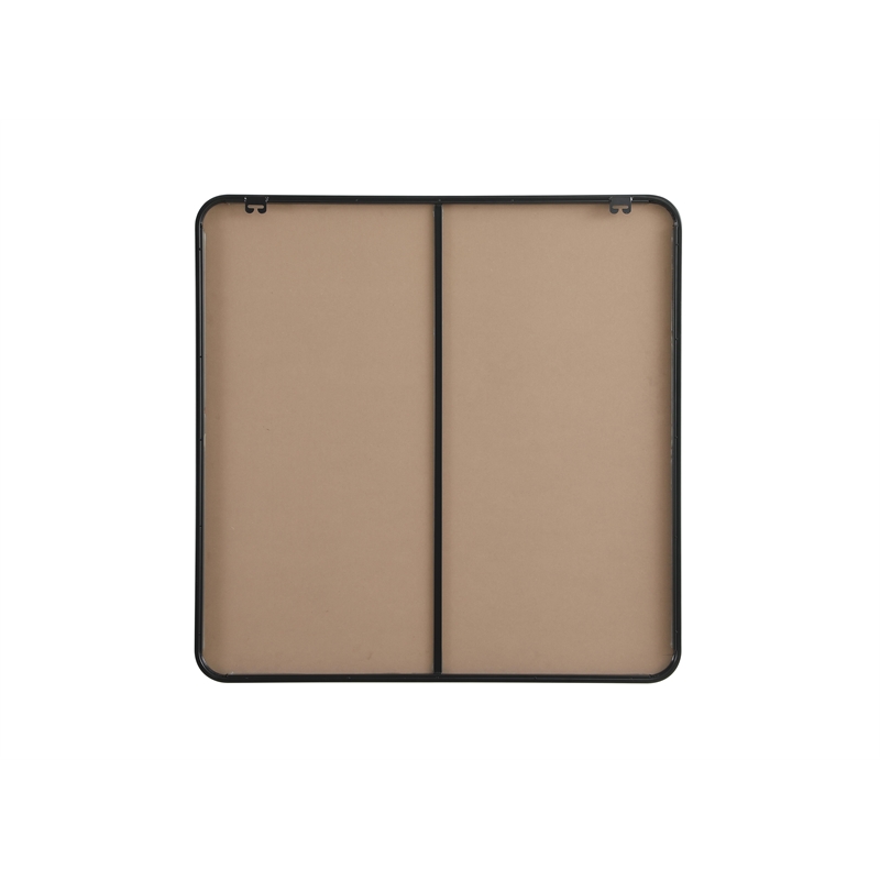 Elegant Decor Contour Metal Rectangle Mirror 36X36