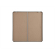 Elegant Decor Contour Metal Rectangle Mirror 36X36