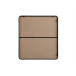 Elegant Decor Contour Metal Rectangle Mirror 36X40