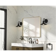 Elegant Decor Contour Metal Rectangle Mirror 36X40
