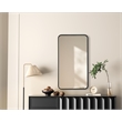 Elegant Decor Contour Metal Rectangle Mirror 20X36
