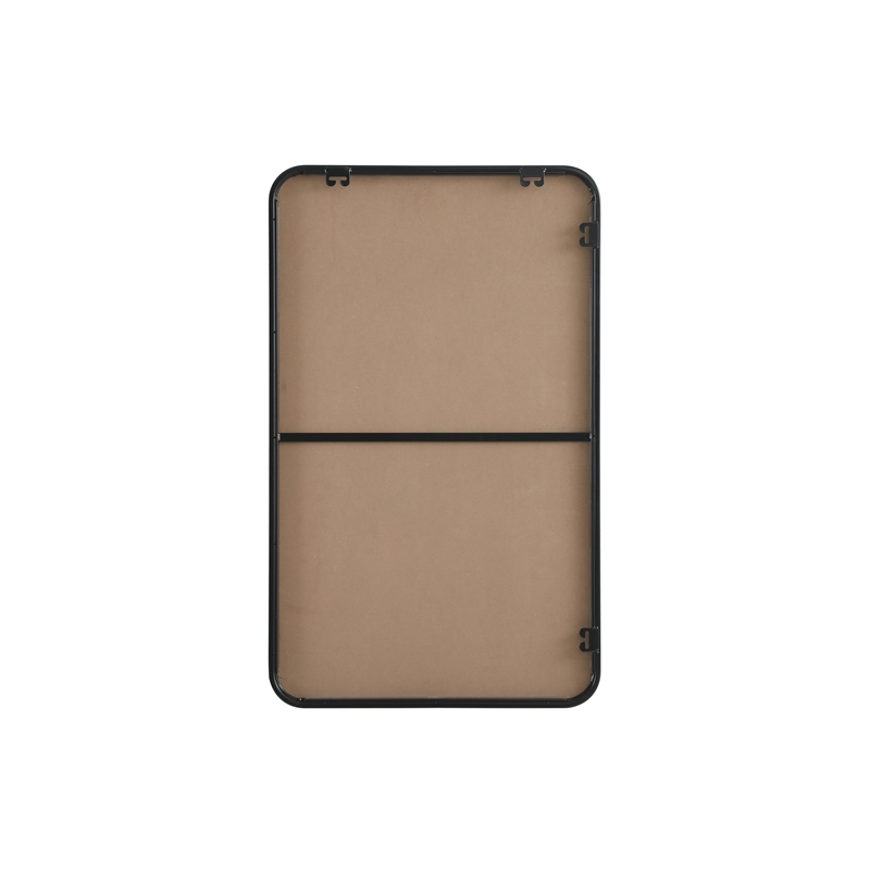 Elegant Decor Contour Metal Rectangle Mirror 22X36
