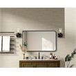 Elegant Decor Contour Metal Rectangle Mirror 22X36