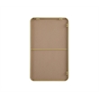 Elegant Decor Contour Metal Rectangle Mirror 22X36
