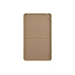 Elegant Decor Contour Metal Rectangle Mirror 24X40