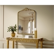 Elegant Decor Naomi Vintage Resin Mirror 33X42 in Antique Brass