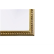 Elegant Decor Naomi Vintage Resin Mirror 33X42 in Antique Brass