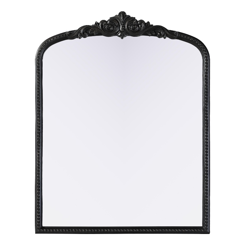 Elegant Decor Naomi Vintage Resin Mirror 33X42 in Vintage Bronze