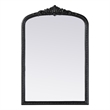 Elegant Decor Naomi Vintage Resin Mirror 24X36 in Vintage Bronze
