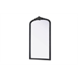 Elegant Decor Naomi Vintage Resin Mirror 24X42 in Vintage Bronze