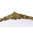 Elegant Decor Naomi Vintage Resin Mirror 27X36 in Antique Brass