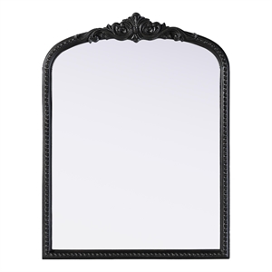Elegant Decor Naomi Vintage Resin Mirror 27X36 in Vintage Bronze