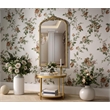 Elegant Decor Naomi Vintage Resin Mirror 27X42 in Antique Brass