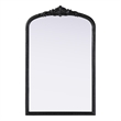 Elegant Decor Naomi Vintage Resin Mirror 27X42 in Vintage Bronze