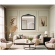 Elegant Decor Naomi Vintage Resin Mirror 30X36 in Vintage Bronze