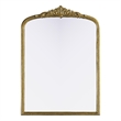 Elegant Decor Naomi Vintage Resin Mirror 30X42 in Antique Brass