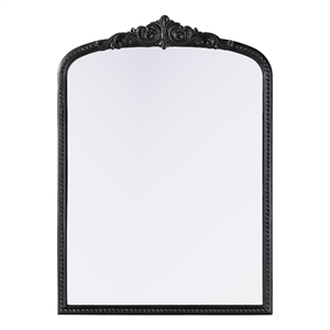 Elegant Decor Naomi Vintage Resin Mirror 30X42 in Vintage Bronze