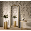 Elegant Decor Naomi Vintage Resin Mirror 30X72 in Antique Brass