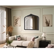 Elegant Decor Naomi Vintage Resin Mirror 36X36 in Vintage Bronze