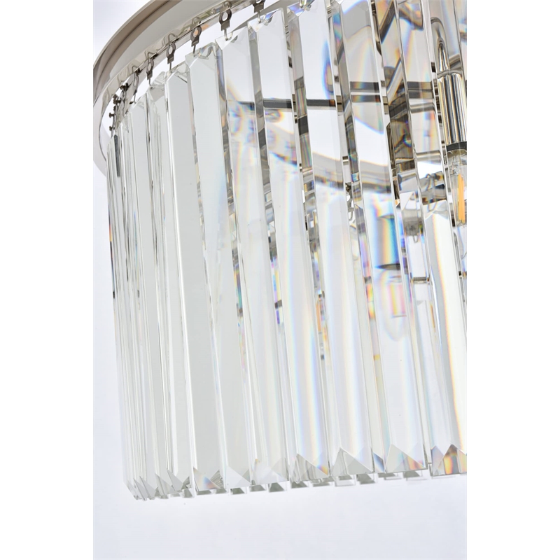 Urban Classic Sydney 8-Light Metal Royal Cut Flush Mount - Matte Black
